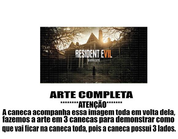 Caneca Polímero Resident Evil Personalizada