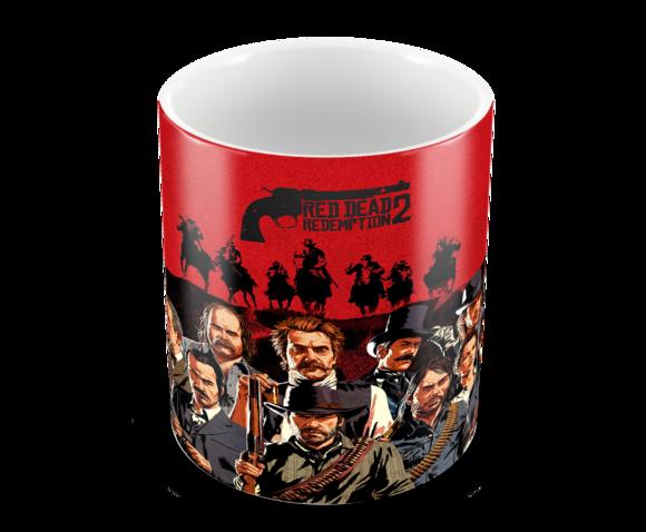 Caneca Polímero Red Dead Redemption 2 Personalizada
