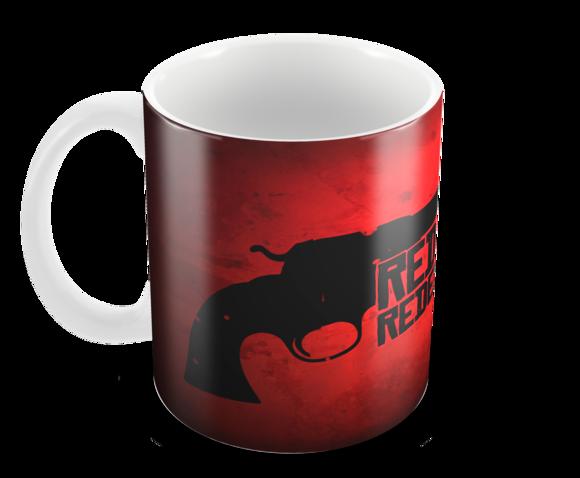 Caneca Polímero Red Dead Redemption 2 Personalizada