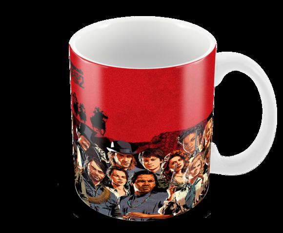 Caneca Polímero Red Dead Redemption 2 Personalizada