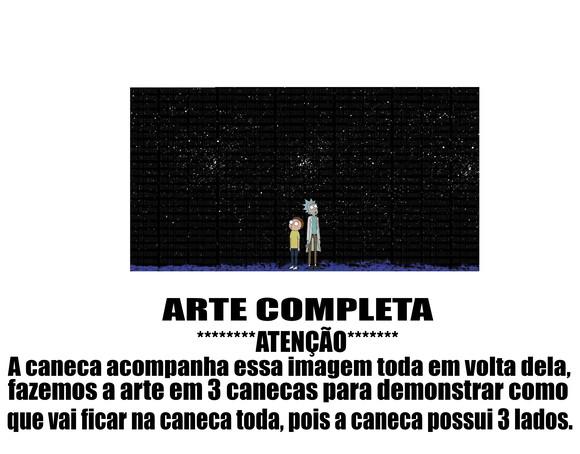 Caneca Polímero Rick And Morty Personalizada