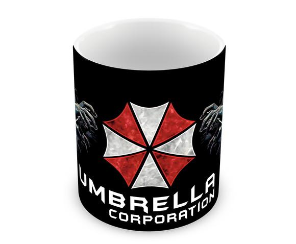 Caneca Polímero Resident Evil Umbrella Personalizada