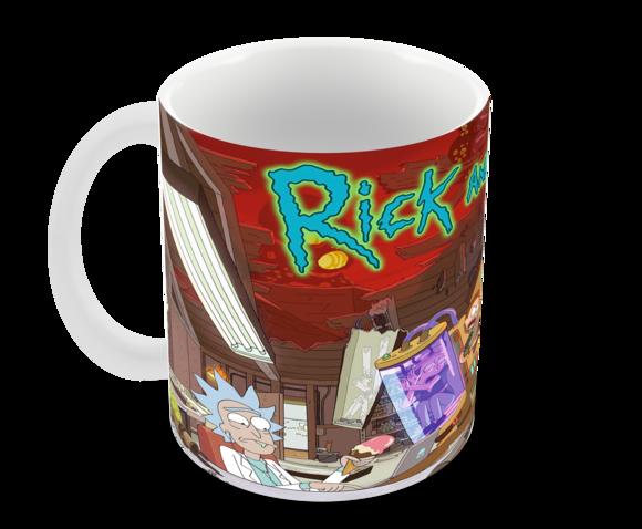 Caneca Polímero Rick And Morty Personalizada