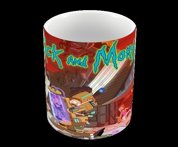 Caneca Polímero Rick And Morty Personalizada
