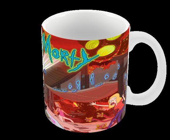 Caneca Polímero Rick And Morty Personalizada