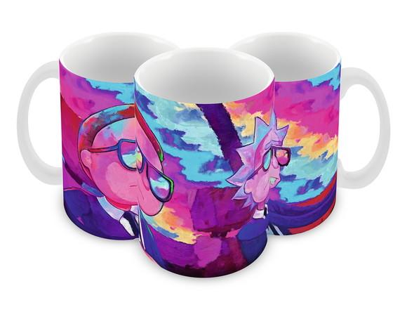 Caneca Polímero Rick And Morty Personalizada