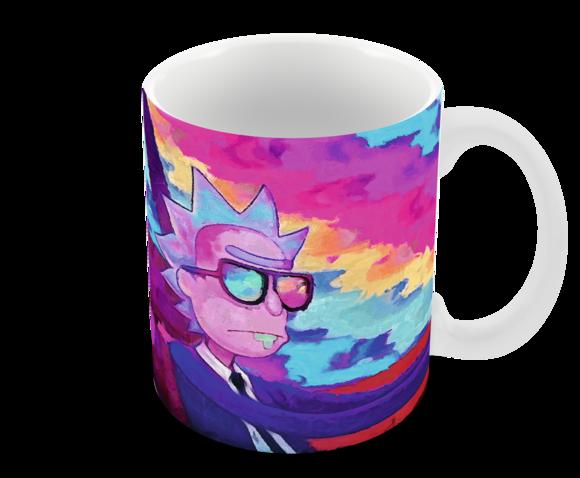 Caneca Polímero Rick And Morty Personalizada