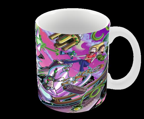 Caneca Polímero Rick And Morty Personalizada