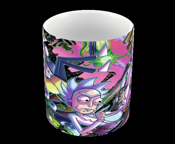 Caneca Polímero Rick And Morty Personalizada