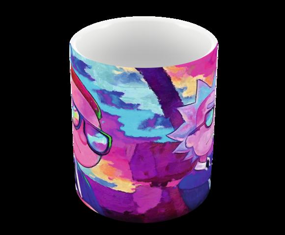 Caneca Polímero Rick And Morty Personalizada