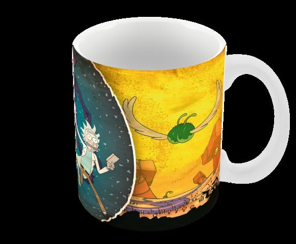Caneca Polímero Rick And Morty Personalizada
