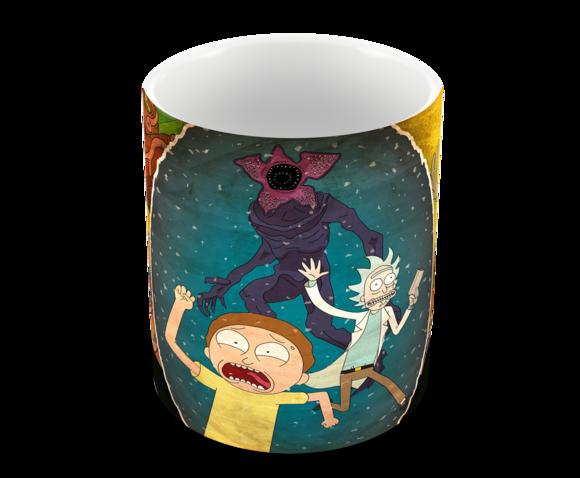 Caneca Polímero Rick And Morty Personalizada
