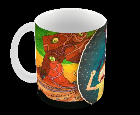 Caneca Polímero Rick And Morty Personalizada