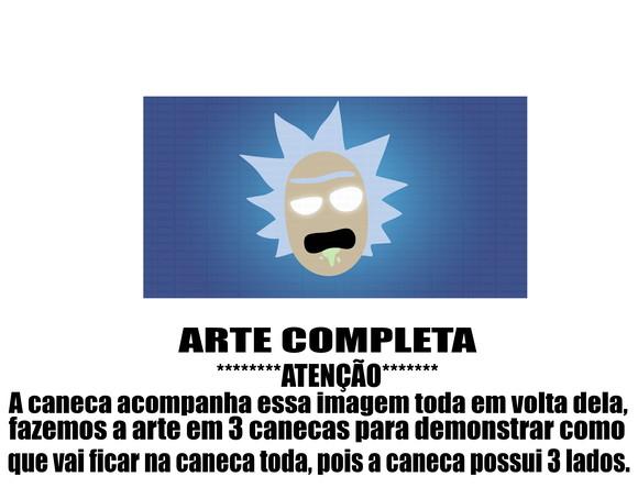 Caneca Polímero Rick And Morty Personalizada