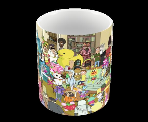 Caneca Polímero Rick And Morty Personalizada