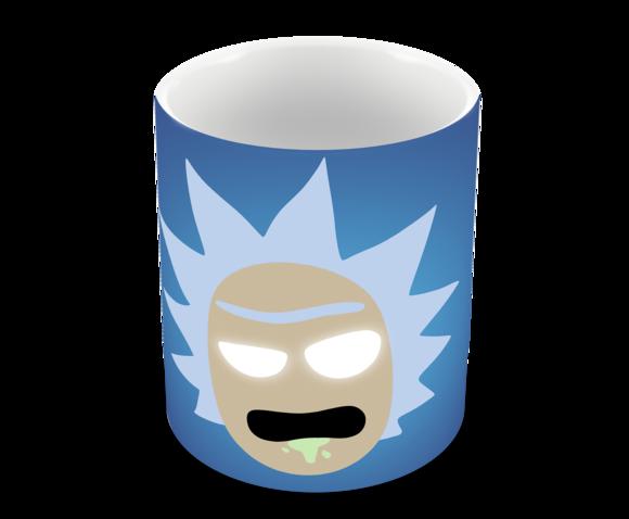 Caneca Polímero Rick And Morty Personalizada