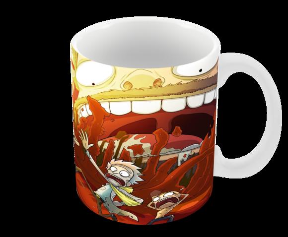 Caneca Polímero Rick And Morty Personalizada