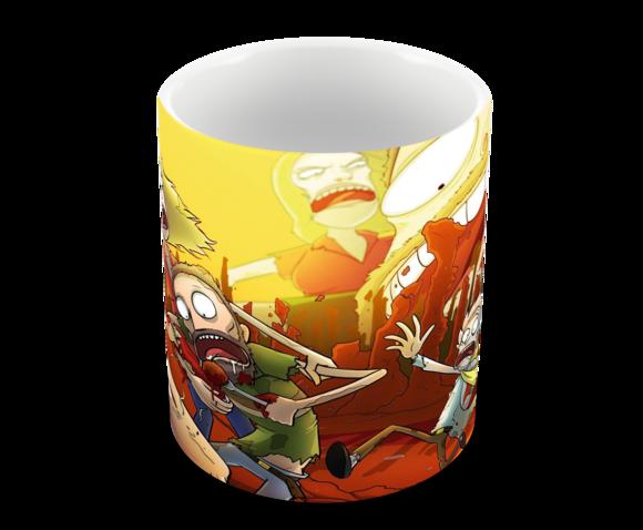 Caneca Polímero Rick And Morty Personalizada
