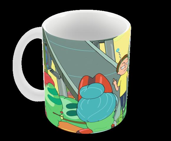Caneca Polímero Rick And Morty Personalizada