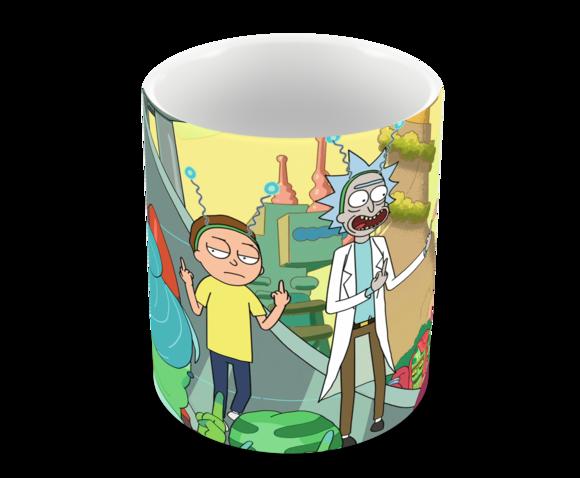 Caneca Polímero Rick And Morty Personalizada