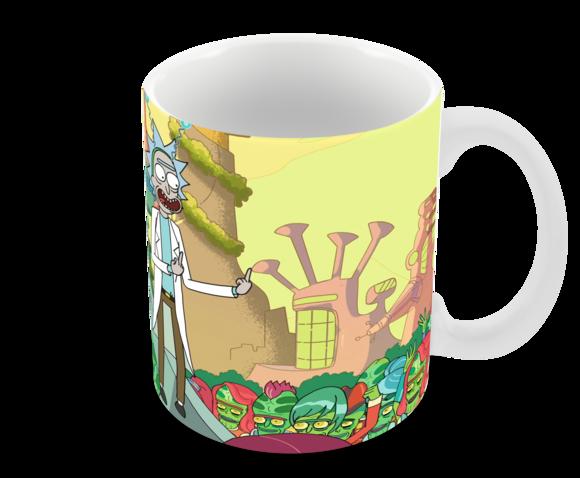 Caneca Polímero Rick And Morty Personalizada