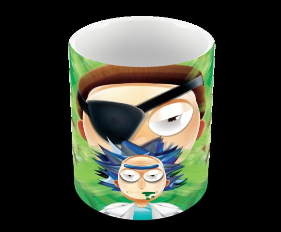 Caneca Polímero Rick And Morty Personalizada