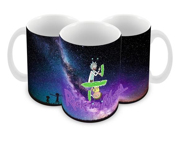 Caneca Polímero Rick And Morty Personalizada