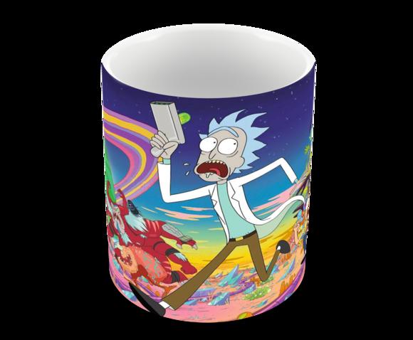 Caneca Polímero Rick And Morty Personalizada