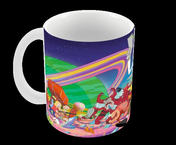Caneca Polímero Rick And Morty Personalizada