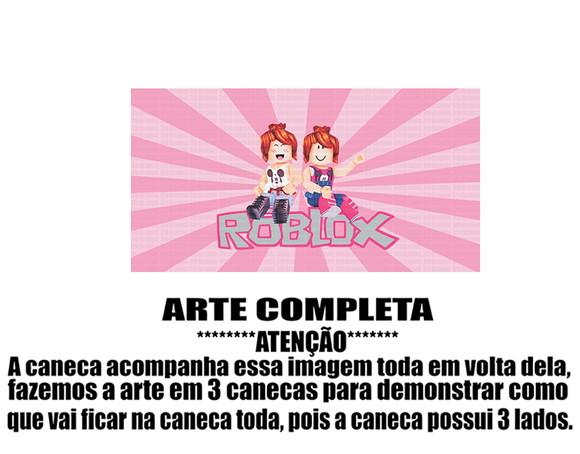 Caneca Polímero Roblox Personalizada