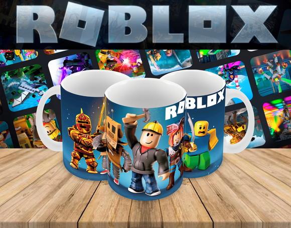 Caneca Polímero Roblox Personalizada