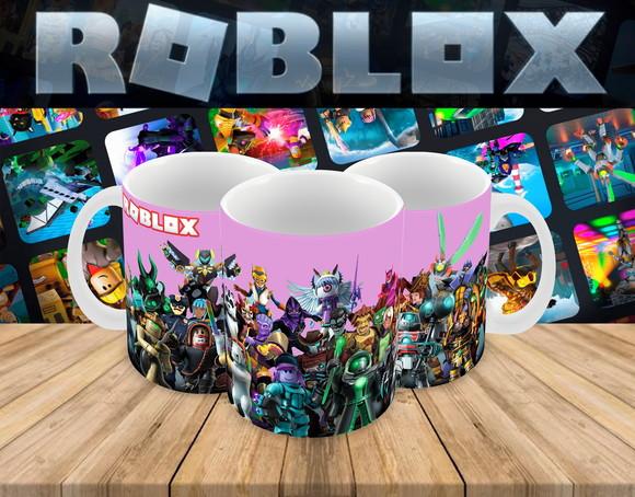 Caneca Polímero Roblox Personalizada
