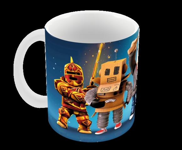 Caneca Polímero Roblox Personalizada