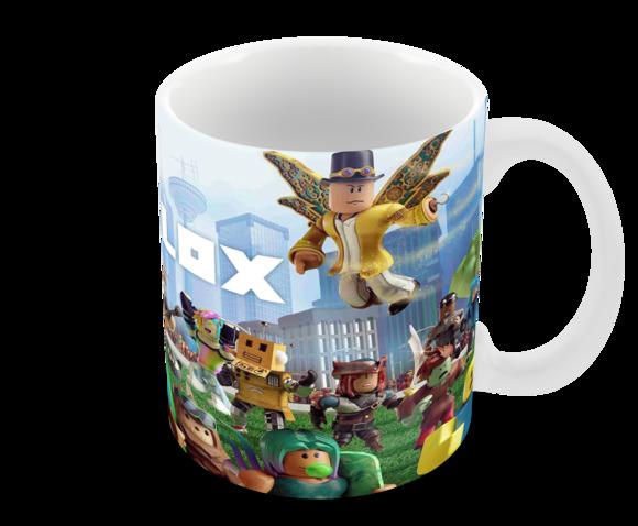 Caneca Polímero Roblox Personalizada