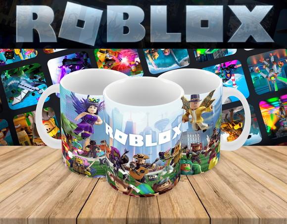 Caneca Polímero Roblox Personalizada