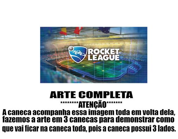 Caneca Polímero Rocket League Personalizada