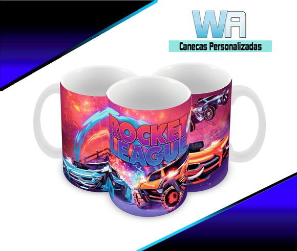 Caneca Polímero Rocket League Personalizada
