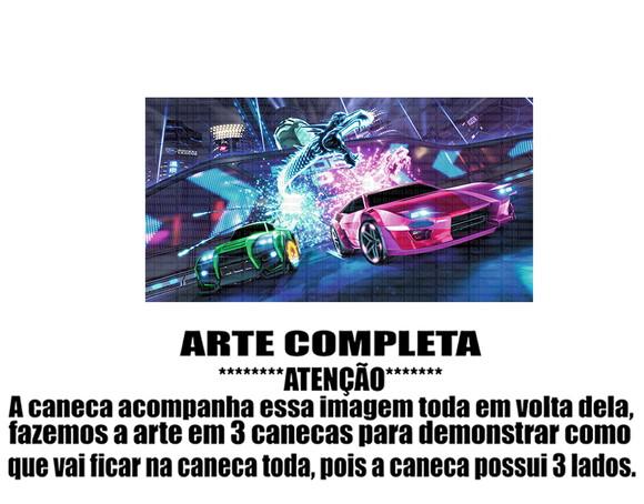Caneca Polímero Rocket League Personalizada