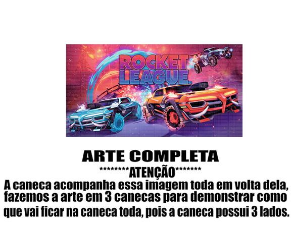Caneca Polímero Rocket League Personalizada