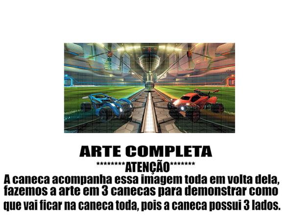 Caneca Polímero Rocket League Personalizada
