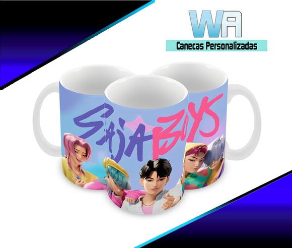 Caneca Polímero Saja Boys Personalizada