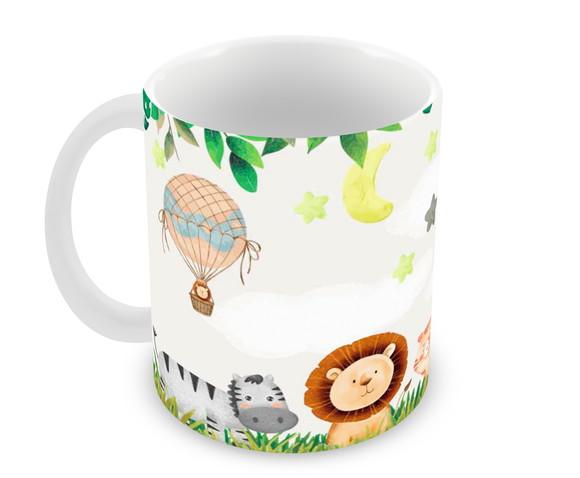 Caneca Polímero Safari Personalizada