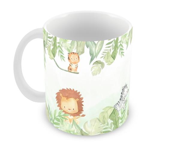 Caneca Polímero Safari Personalizada