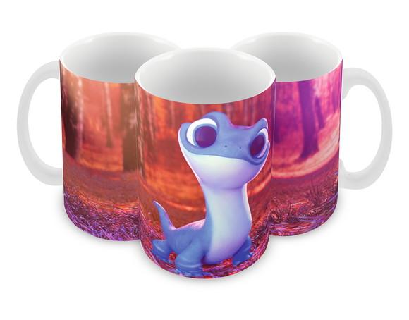 Caneca Polímero Salamandra Bruni Frozen Personalizada