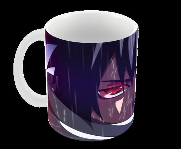 Caneca Polímero Sasuke Personalizada
