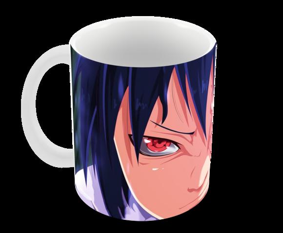 Caneca Polímero Sasuke Personalizada