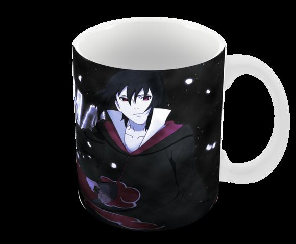 Caneca Polímero Sasuke Personalizada