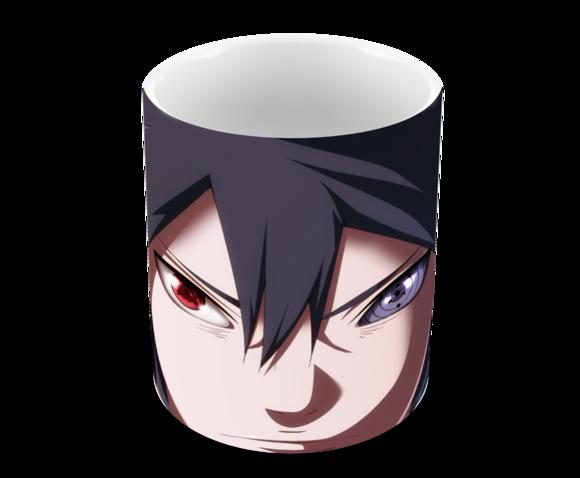 Caneca Polímero Sasuke Personalizada