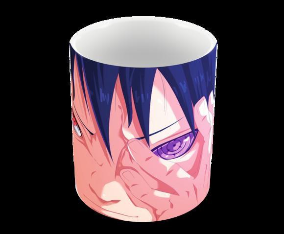 Caneca Polímero Sasuke Personalizada