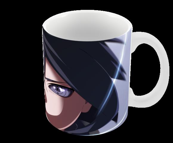 Caneca Polímero Sasuke Personalizada